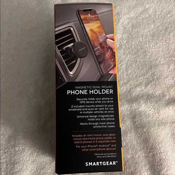 SmartGear Magnetic Dual Mount Phone Holder - Picture 2 of 4